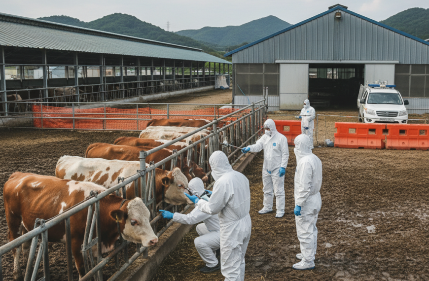 구제역 재발: 인천·김포 위기, 긴급 방역