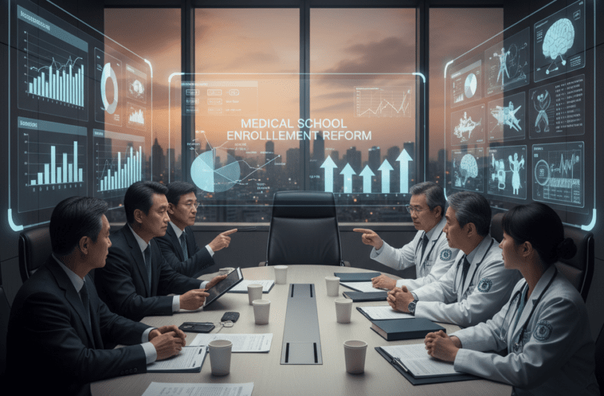 의대증원 논란, 전공의·교수 수용 거부