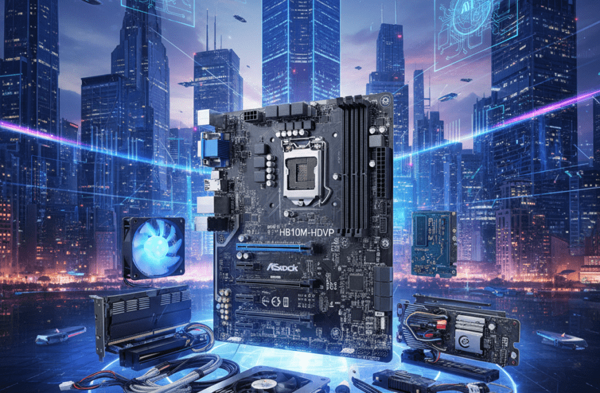 애즈락 H810M-HDVP, AI PC 시대 가성비 메인보드