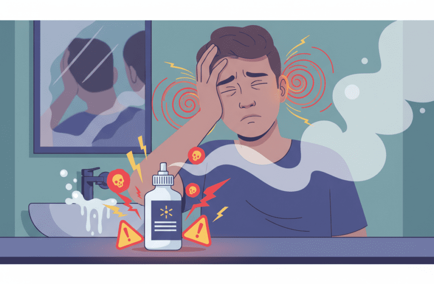 미녹시딜 부작용: 시야 흐림, 외이염&hellip;