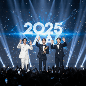 방탄소년단 지민 1위! 2025 AAA 결과