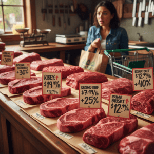 미국 소고기 가격 폭등! 밥상 물가 비상?
