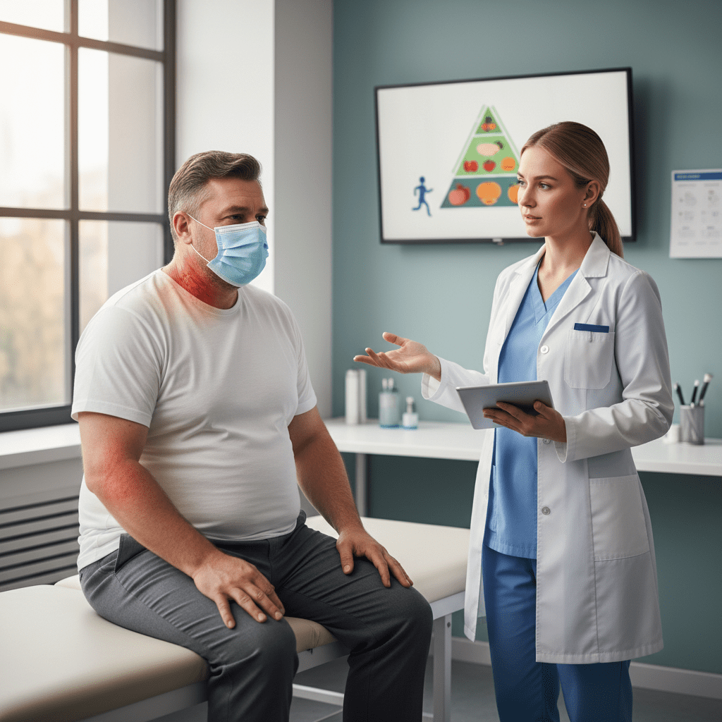 비만, 피부 감염병과 코로나19에 취약한 이유