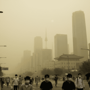 황사 위기경보 발령! 서울·경기·충남 초미세먼지 비상