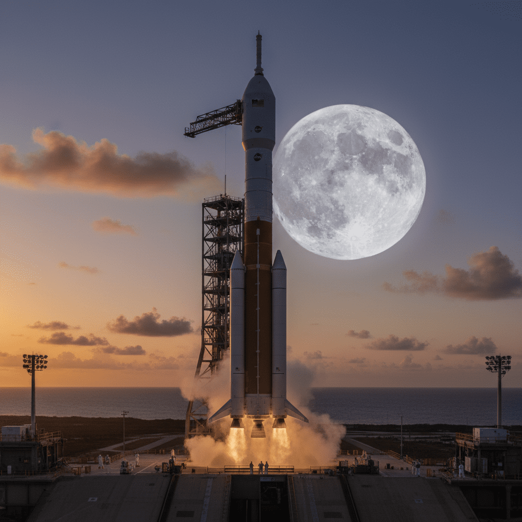 아르테미스 2호 발사 연기! 50년 만의 달 탐사 빨간불