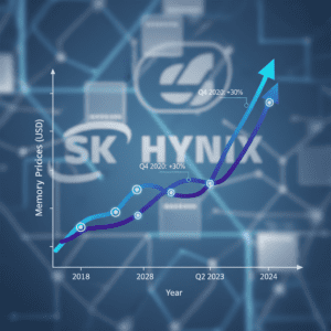 메모리 가격 상승, 삼성·SK하이닉스 영업익 전망 상향