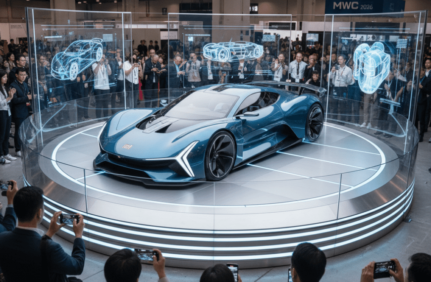 샤오미 하이퍼카, 테슬라·현대차와 경쟁 선언 [MWC 2026]