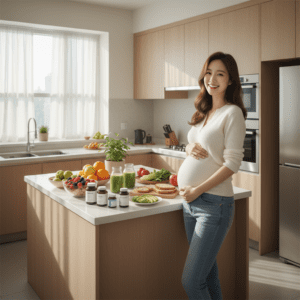 남보라 자궁경부암 수술 후 임신 성공, 23주차