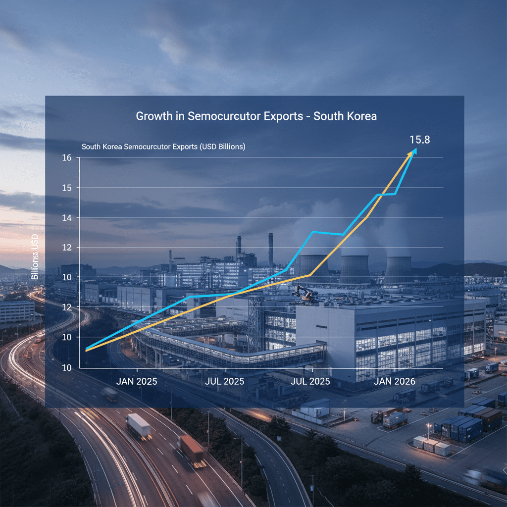 반도체 수출 호조! 2026년 1월 경상수지 133억 달러 흑자