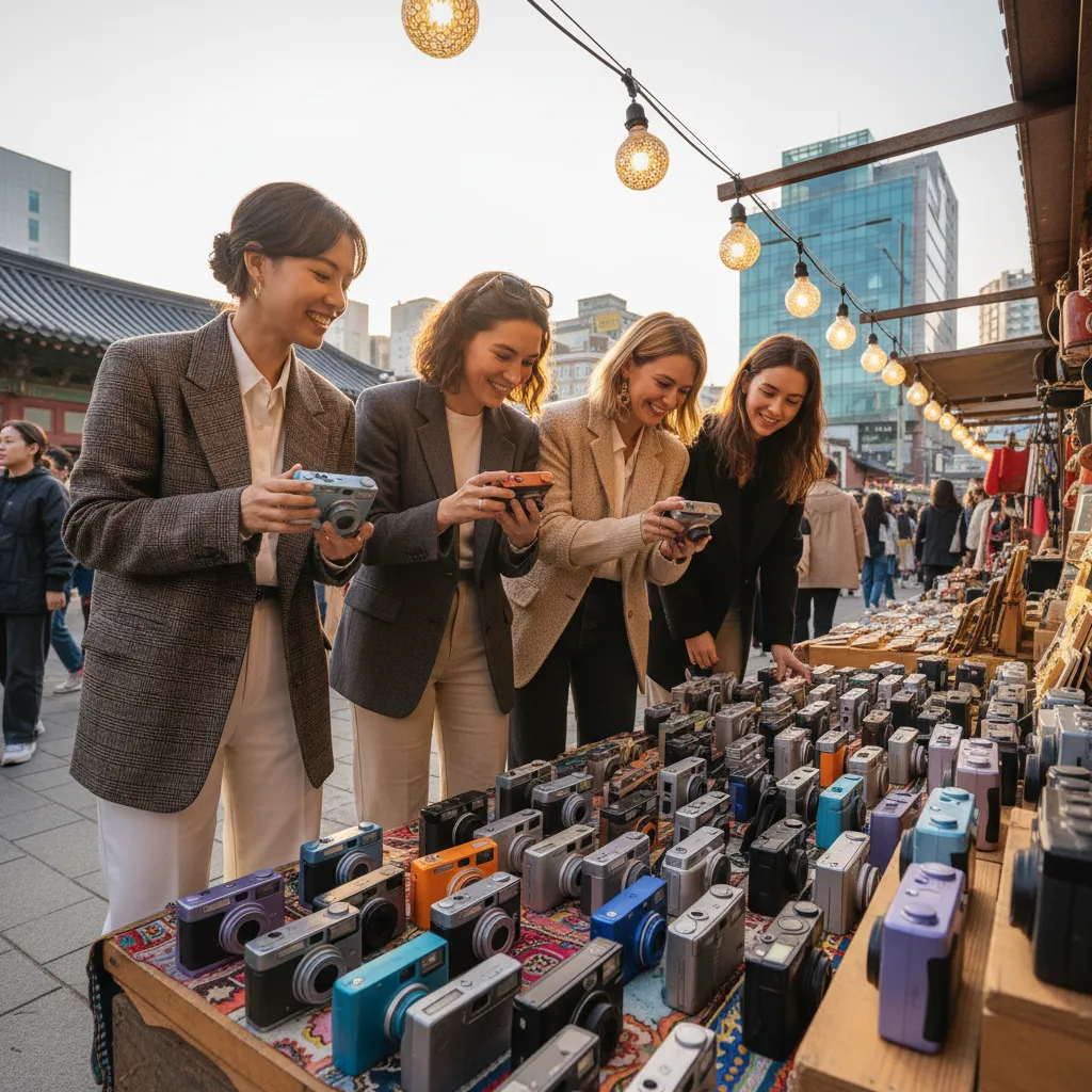 빈티지 디지털 카메라, 2030 여성 오픈런 현상
