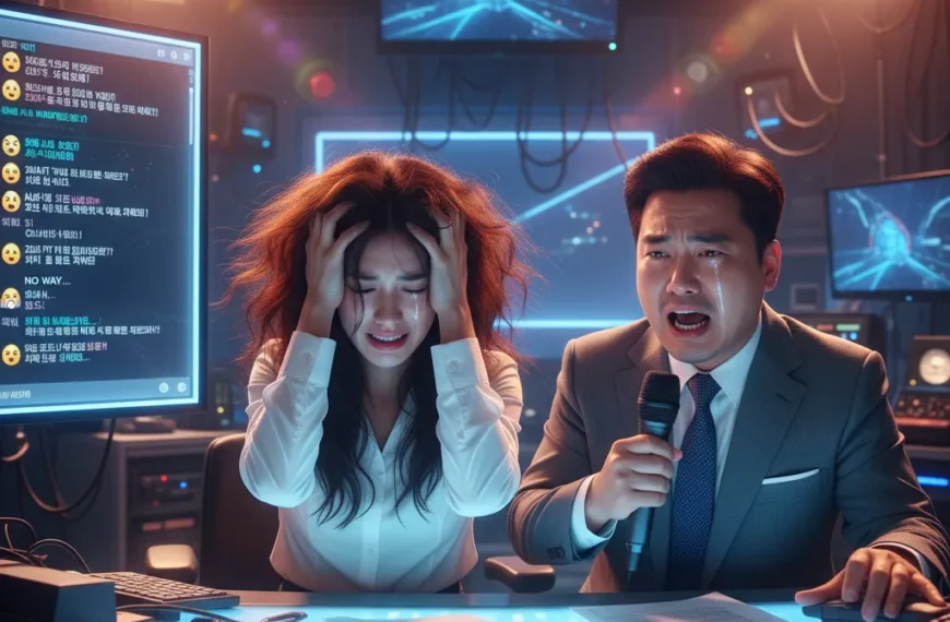 MC딩동 폭행 논란, 생방송 중&hellip;