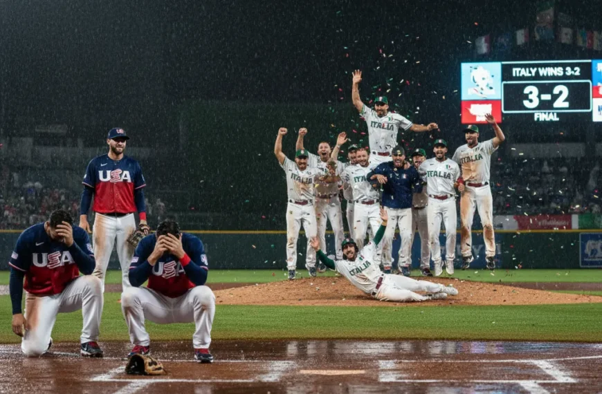 WBC 탈락 위기! 미국, 이탈리아에&hellip;