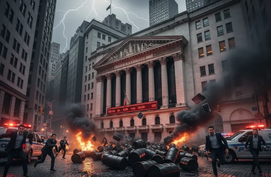 유가 급등, 뉴욕증시 폭락! 다우 올해 최저