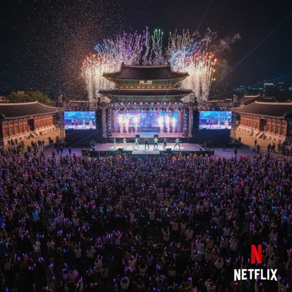 BTS 광화문 공연: 26만 운집, 넷플릭스 생중계
