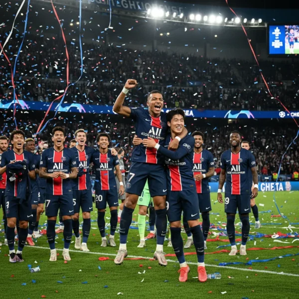 챔스 8강! PSG, 첼시 완파…이강인 활약