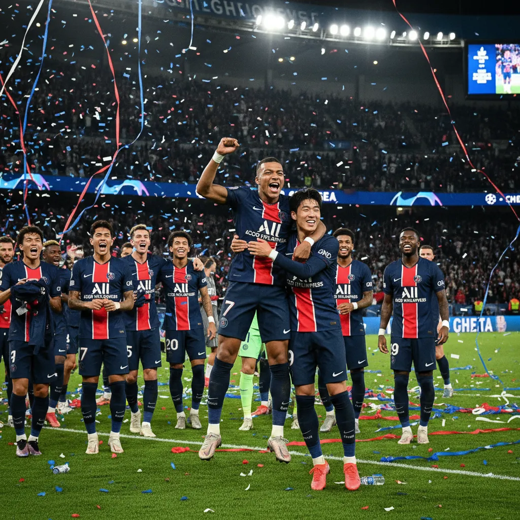 챔스 8강! PSG, 첼시 완파…이강인 활약