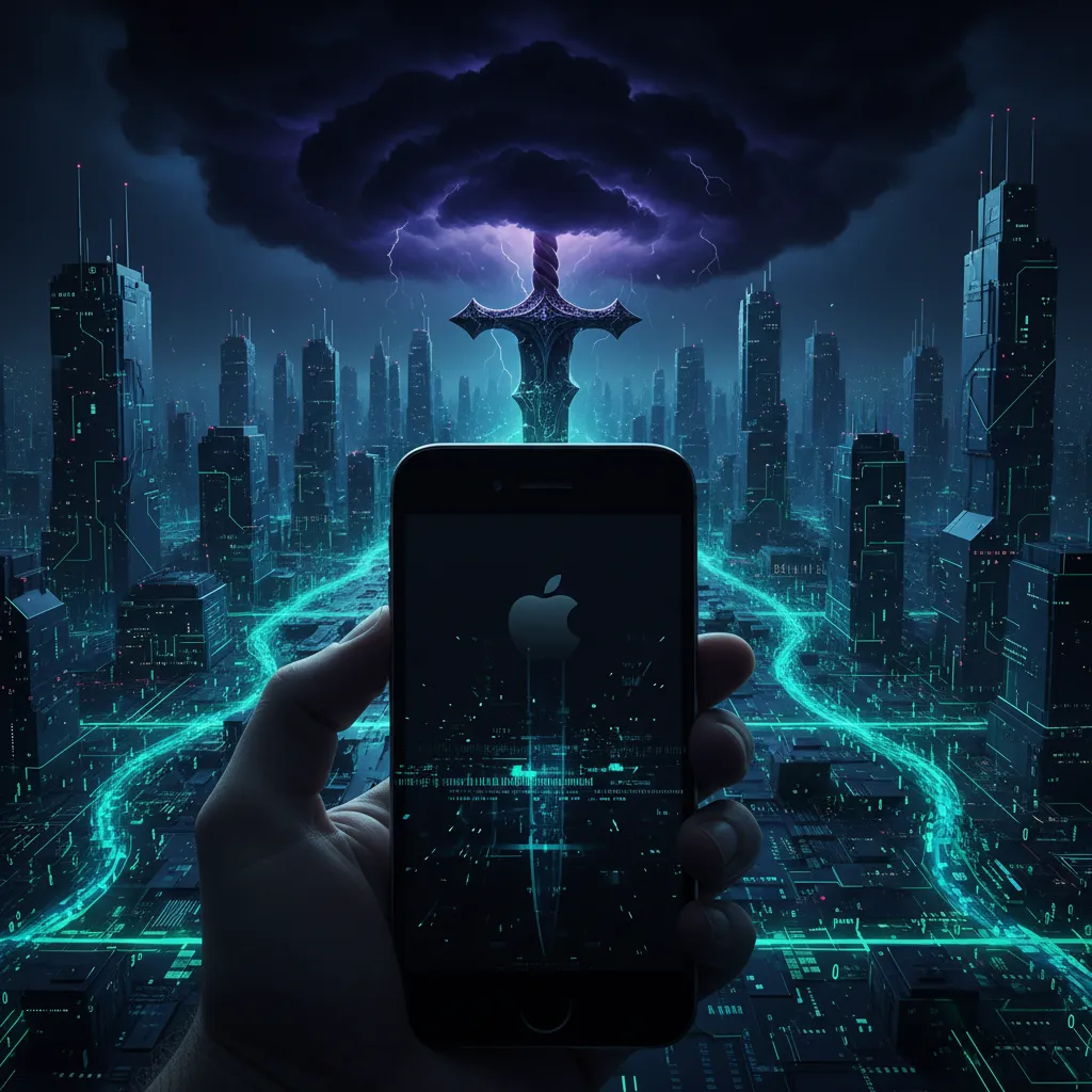 다크스워드, 아이폰 해킹 비상! 정부기관 악용?