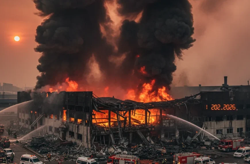 대전 공장 화재: 10명 사망, 긴급 수색