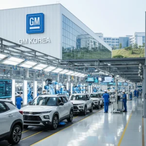 GM 한국 투자, 소형 SUV 생산 거점 강화