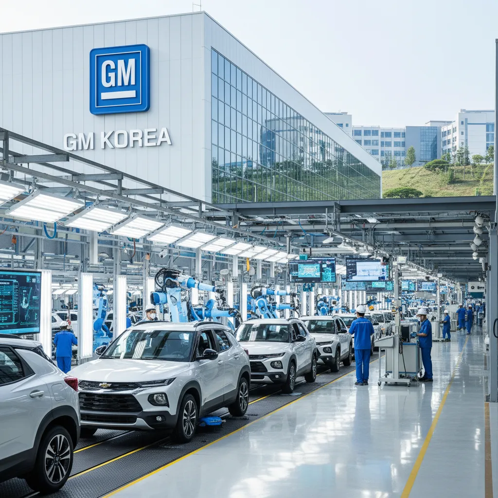 GM 한국 투자, 소형 SUV 생산 거점 강화