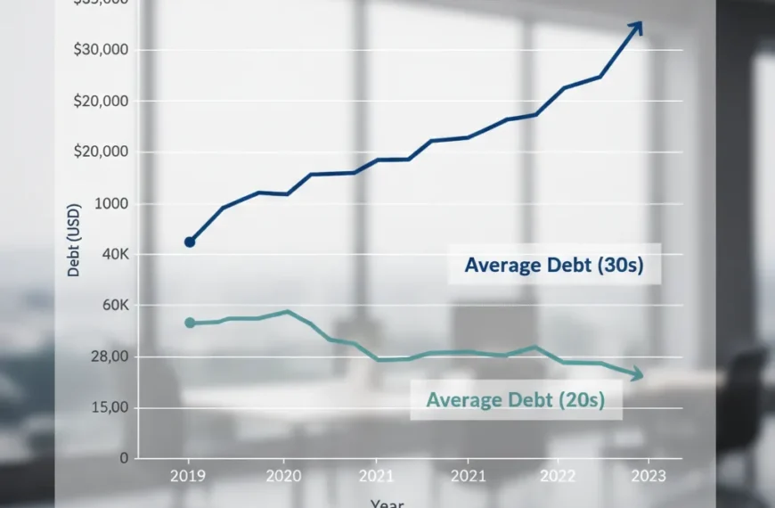 30대 대출, 1억 돌파! 가계부채 심화 분석