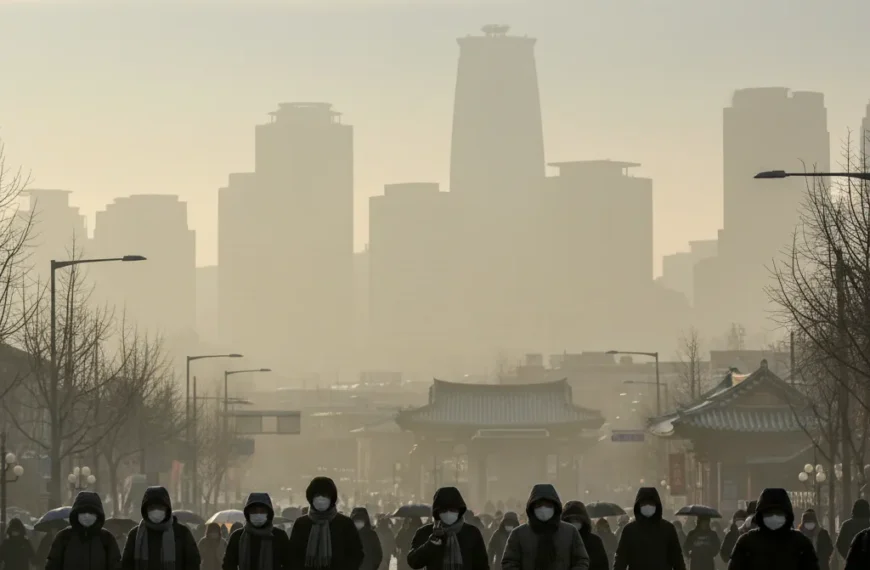 내일날씨: 2026년 4월 21일, 쌀쌀한 아침과 황사 미세먼지